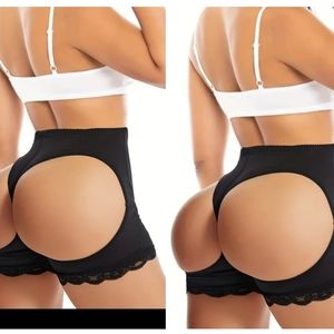 Black Butt Lifter Bbl ButtLift BoyShort Brazilian Buttlift Open Butt Compression